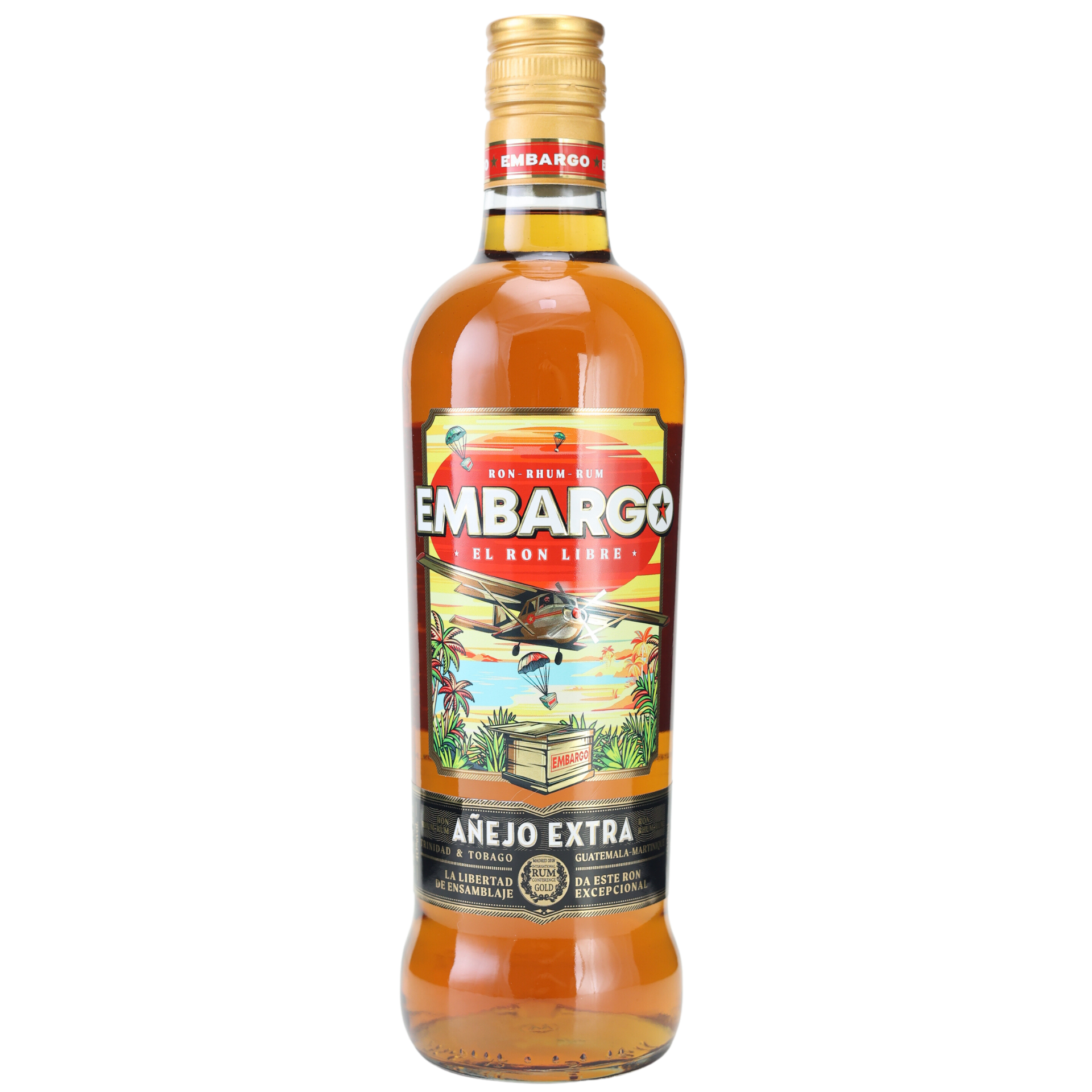 Embargo Anejo Extra Rum 40% 0,7l