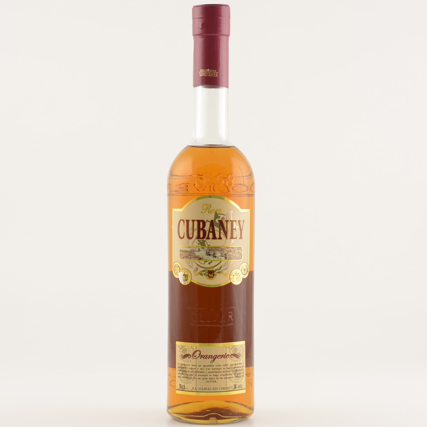 Ron Cubaney Elixir Orangerie Likör 30% 0,7l