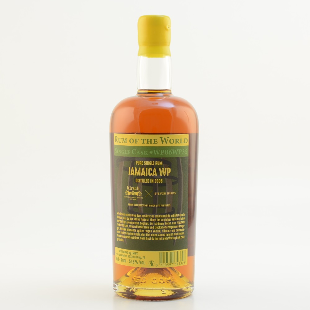 Rum of the World Worthy Park Jamaica 2006 Single Cask Rum 57,6% 0,7l