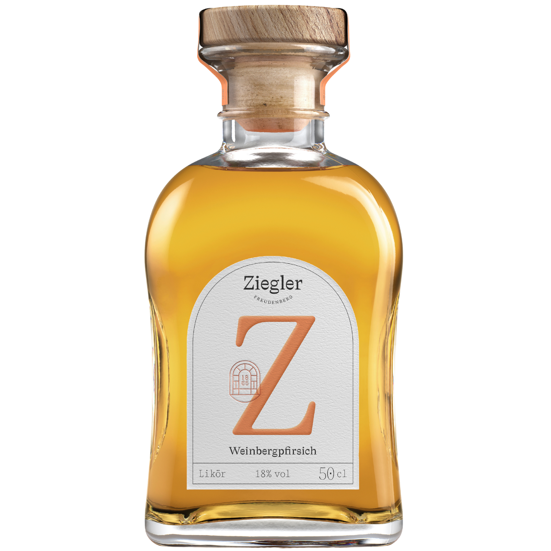 Ziegler Weinbergpfirsich Likör 18% 0,5l