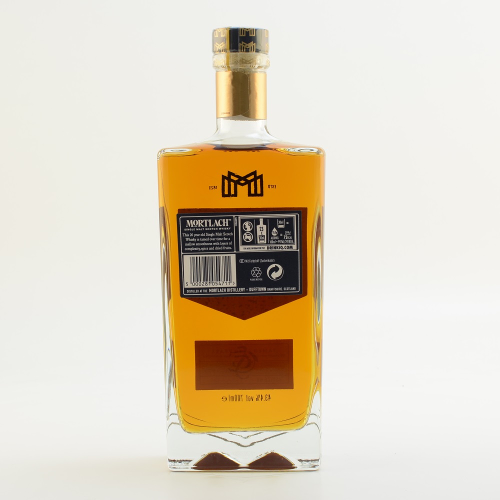 Mortlach 20 Jahre Speyside Whisky 43,4% 0,7l