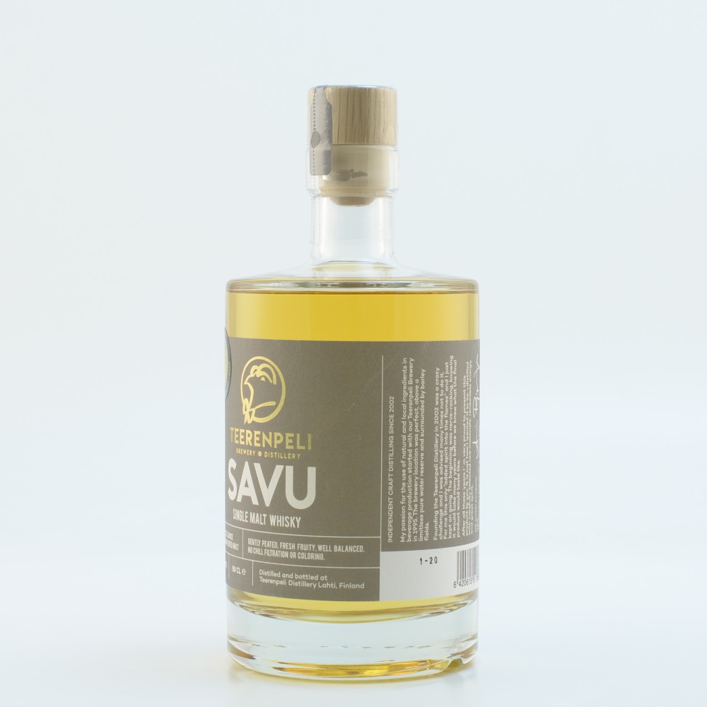 Teerenpeli SAVU Single Malt Whisky 43% 0,5l