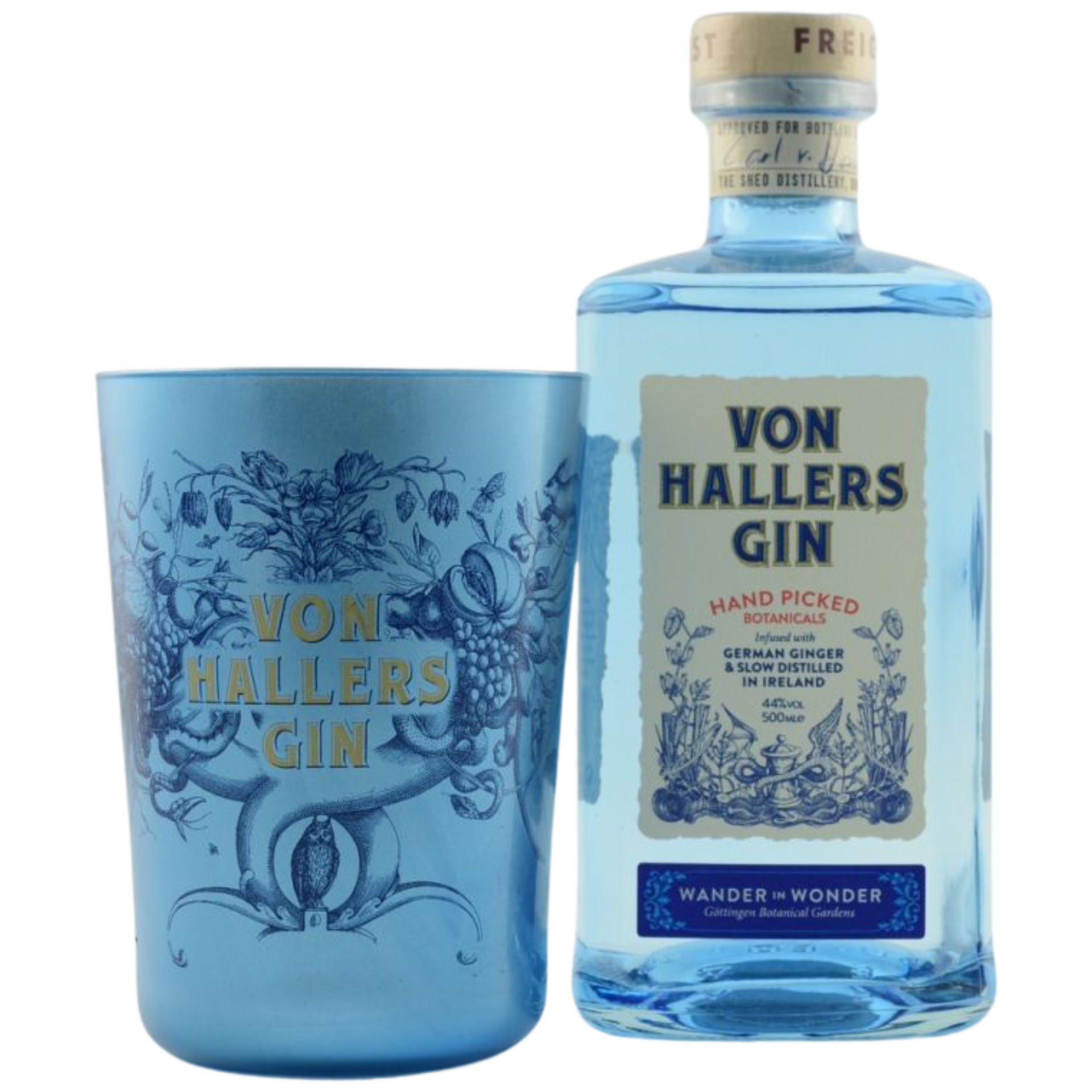 Von Hallers Gin Geschenkbox mit Becher