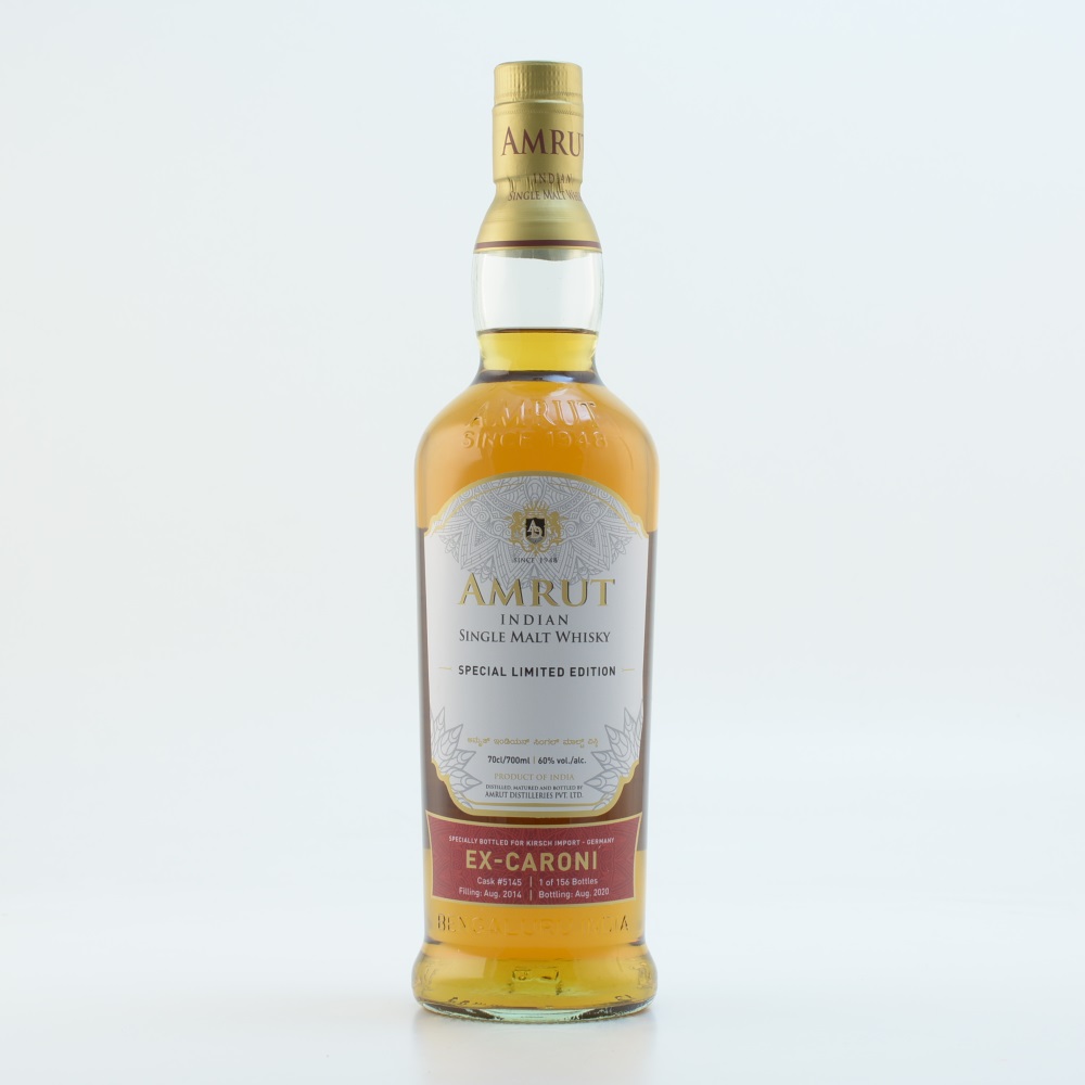 Amrut 2014/2020 Indian Single Cask Whisky 60% 0,7l
