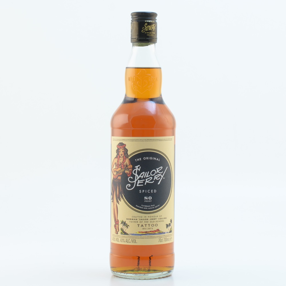 Sailor Jerry Spiced (Rum-Basis) 40% 0,7l