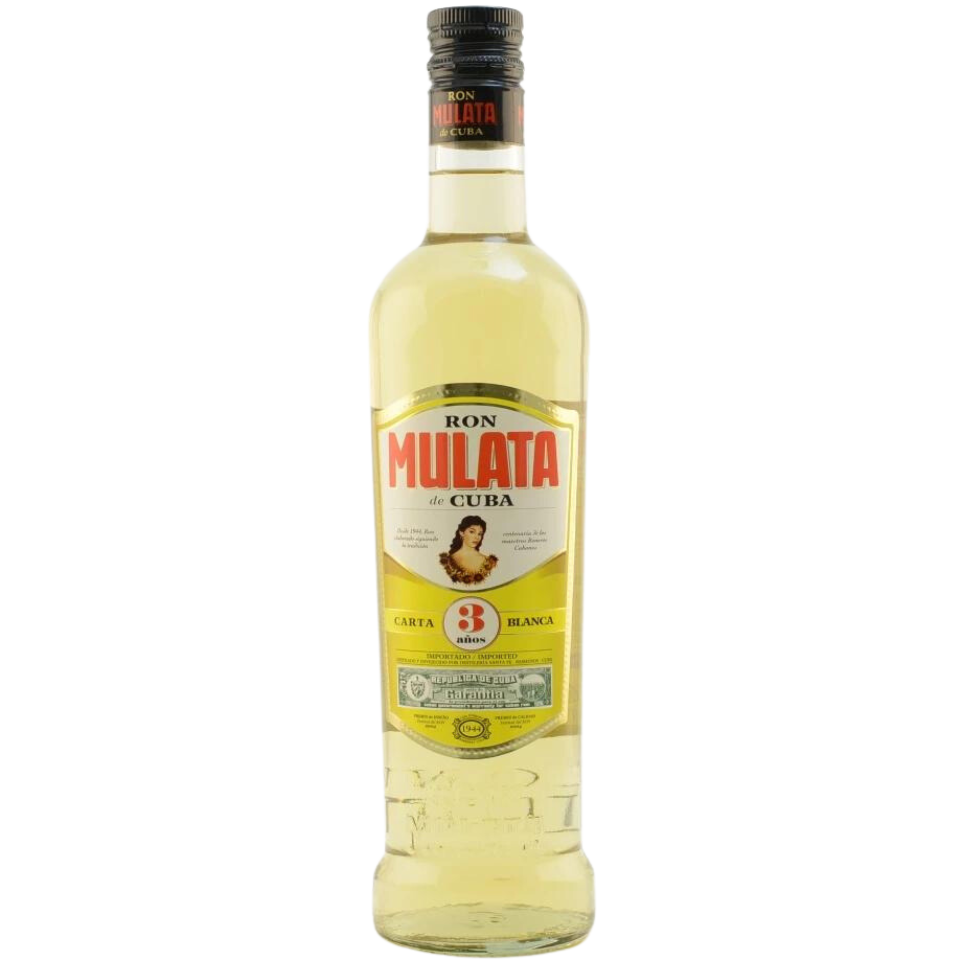 Ron Mulata Carta Blanca 3 Anos Rum 40% 0,7l