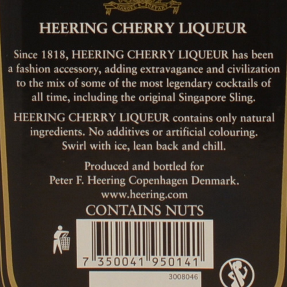 Heering Cherry Likör 24% 1,0l