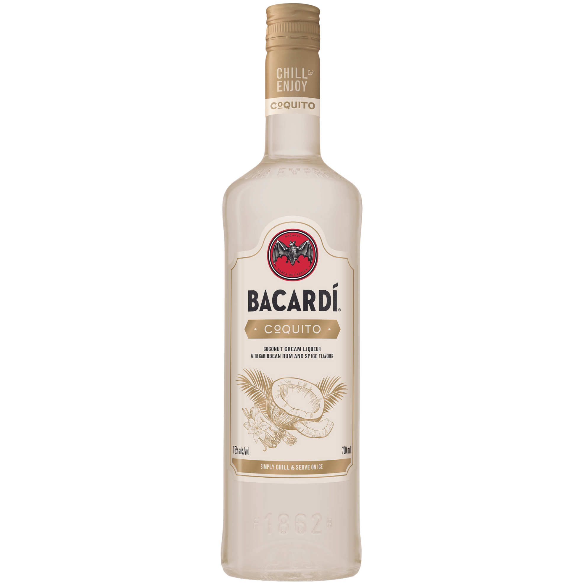 Bacardi Coquito Likör 15% 0,7l