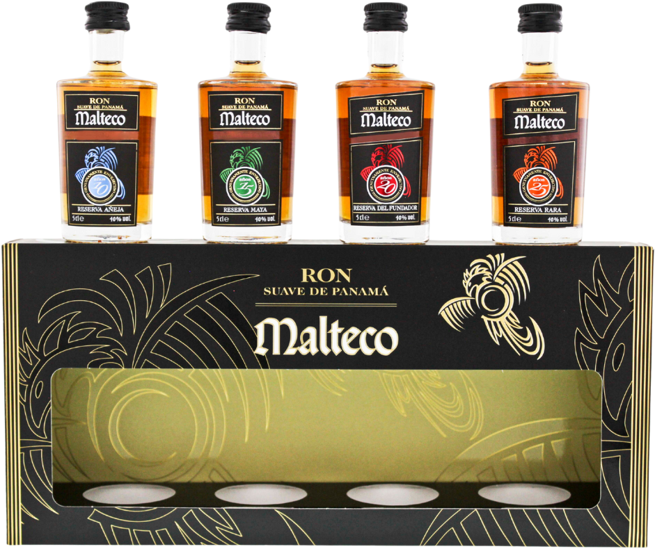Ron Malteco Rum MINI Set 40% 4x 0,05l