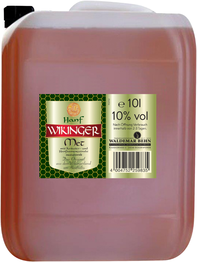 Hanf Wikinger Met 10 Liter Kanister 10%