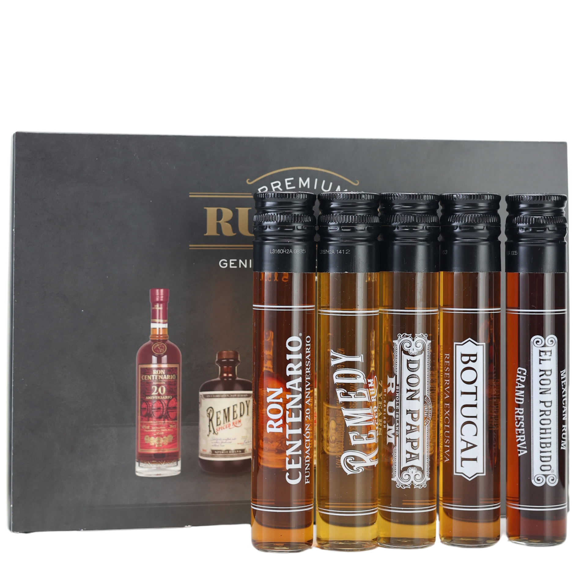 Premium Rum Tasting Set bis 41,5% 5 x 0,05l