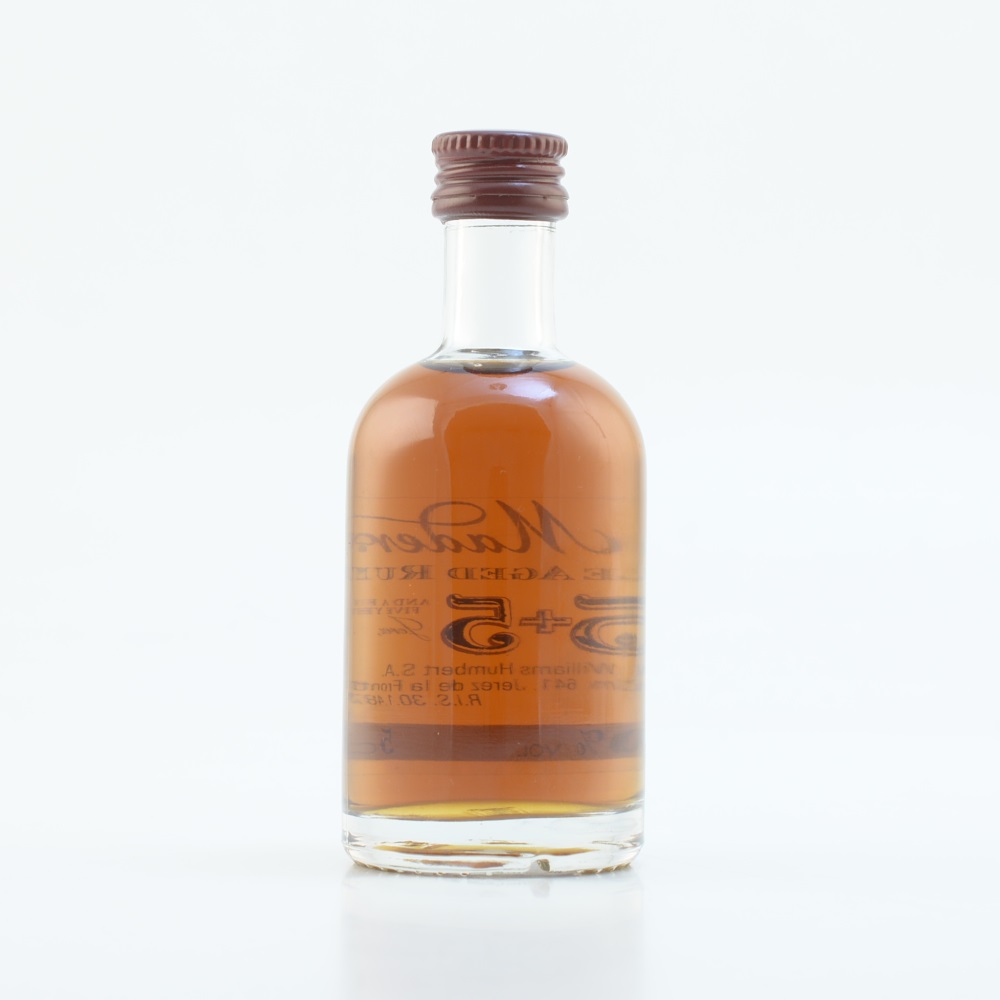 Dos Maderas PX 5+5 Jahre Triple Aged Rum MINI 40% 0,05l
