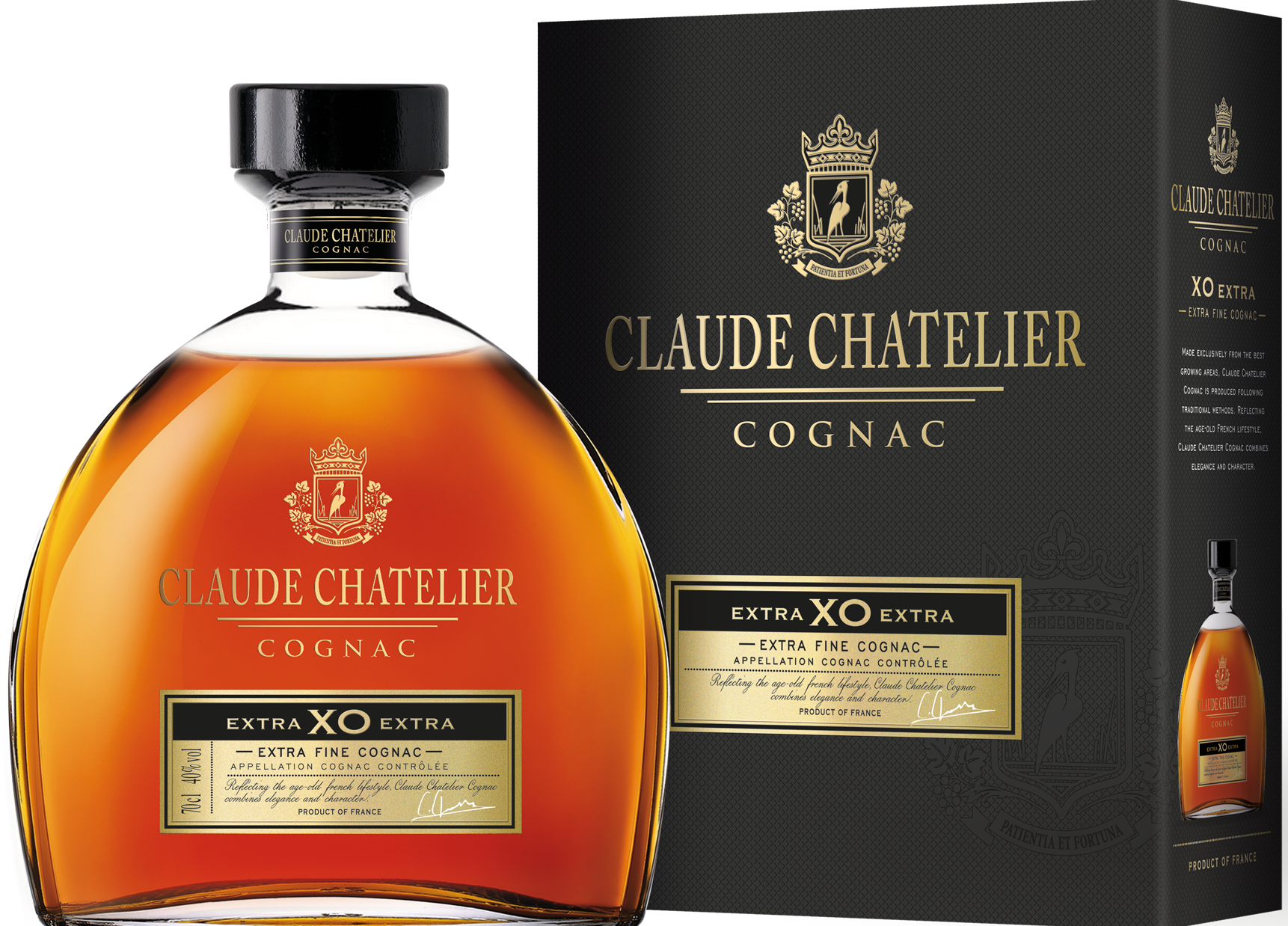 Claude Chatelier XO EXTRA im Etui 40% 0,7l