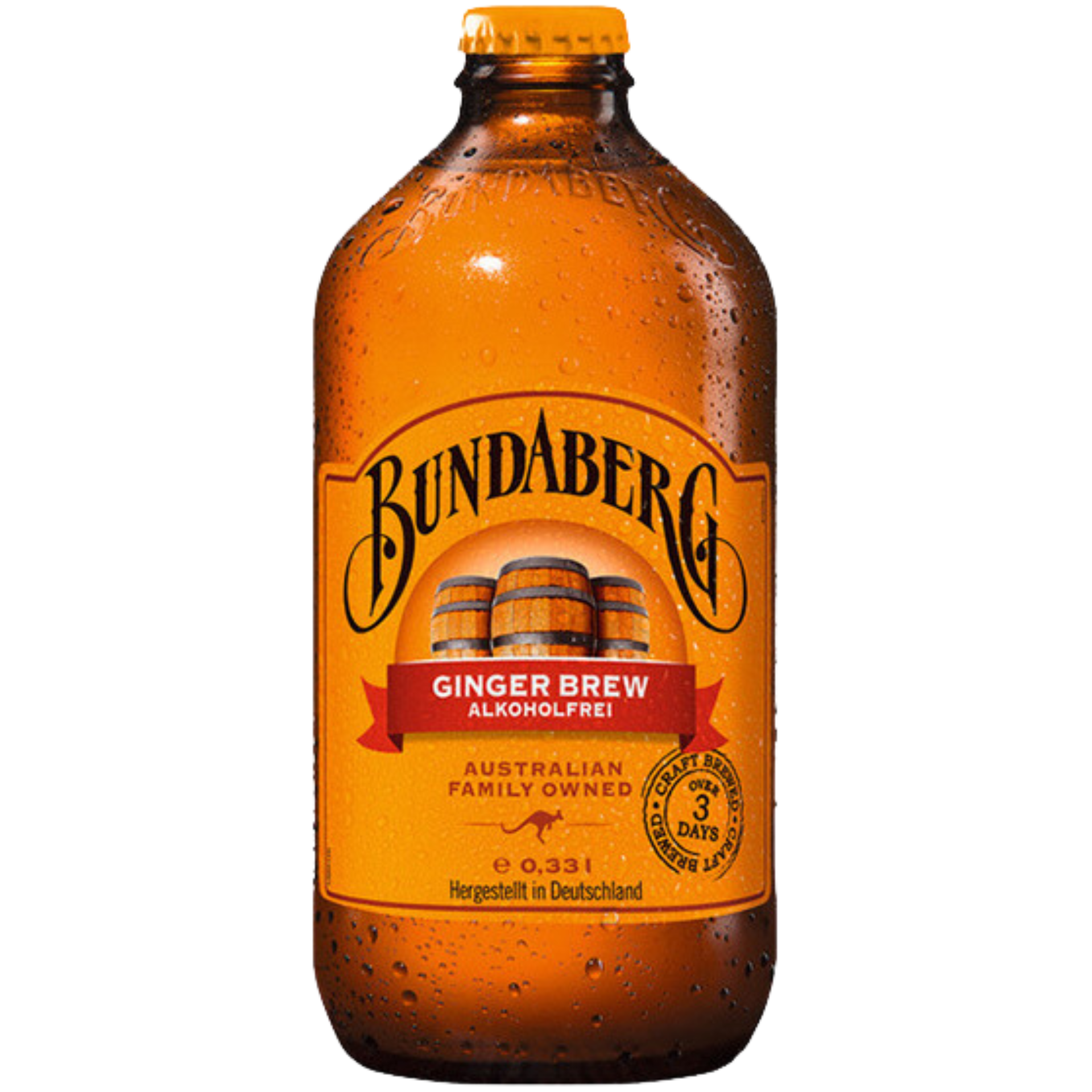 Bundaberg Ginger Brew (kein Alkohol) 0,33l