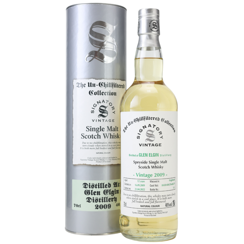 Signatory The Un-Chillfiltered Collection  Glen Elgin 2009/2022 Single Malt Whisky 46% 0,7l