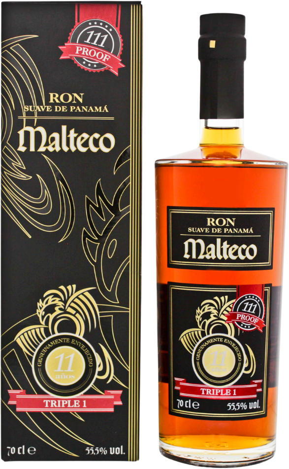 Ron Malteco Rum Triple 1 Ltd. Edit. 11 Anos 55,5% 0,7l