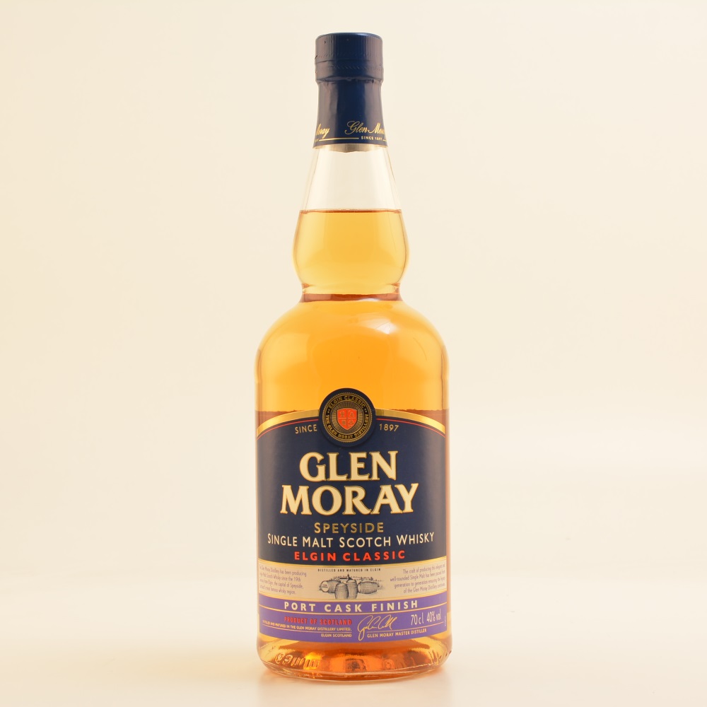 Glen Moray Port Cask Speyside Whisky 40% 0,7l
