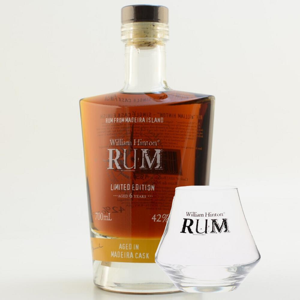 William Hinton Rum da Madeira 6 Jahre Madeira Cask Limited 42% 0,7l