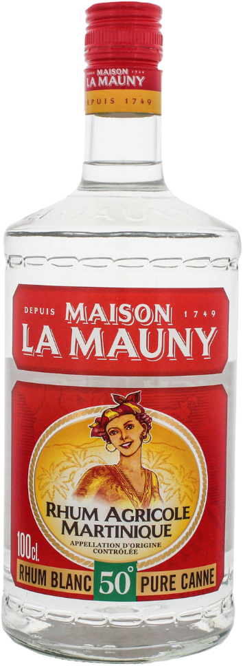 La Mauny Blanc Rum 50% 1l