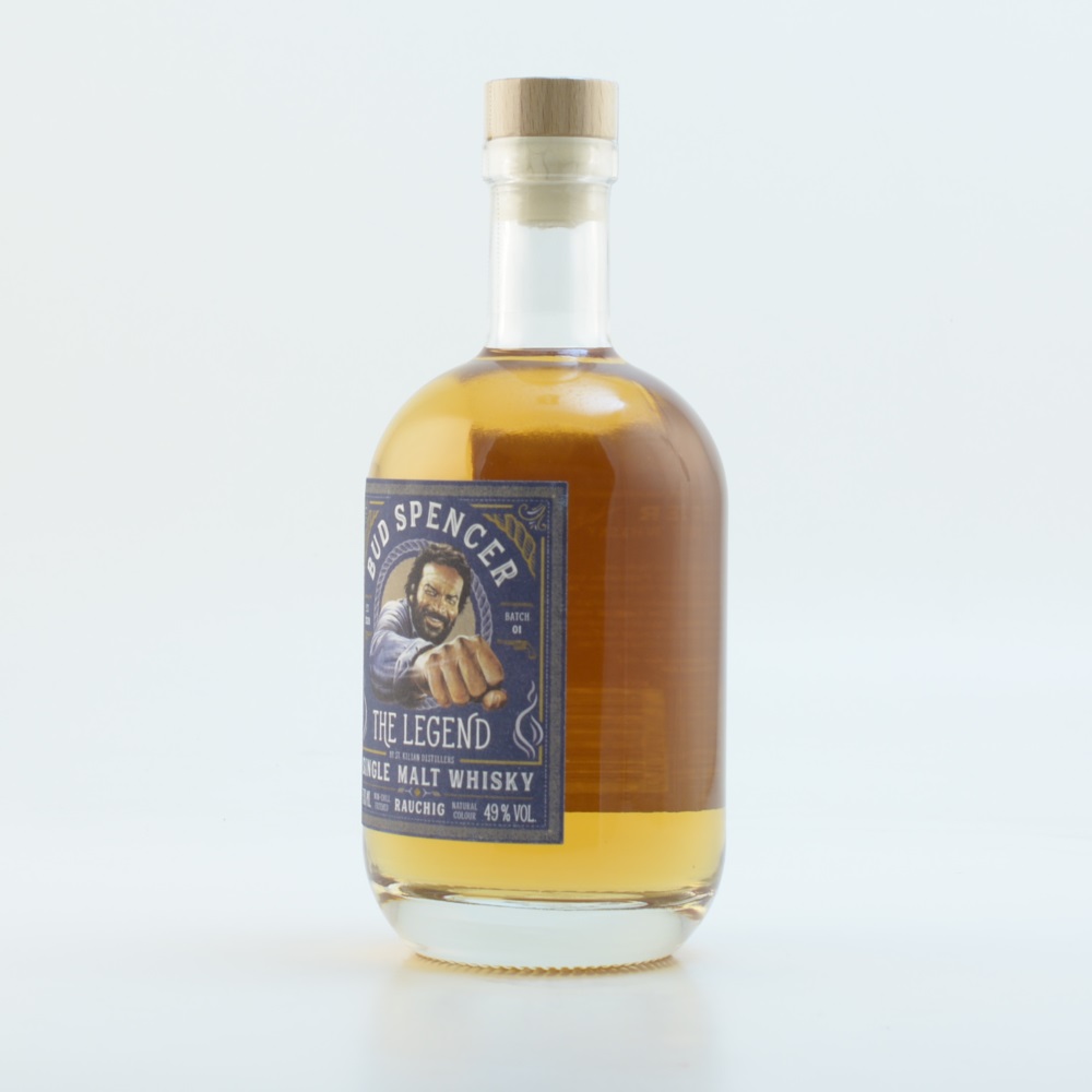 Bud Spencer "The Legend" Peated Single Malt Whisky  49% 0,7l