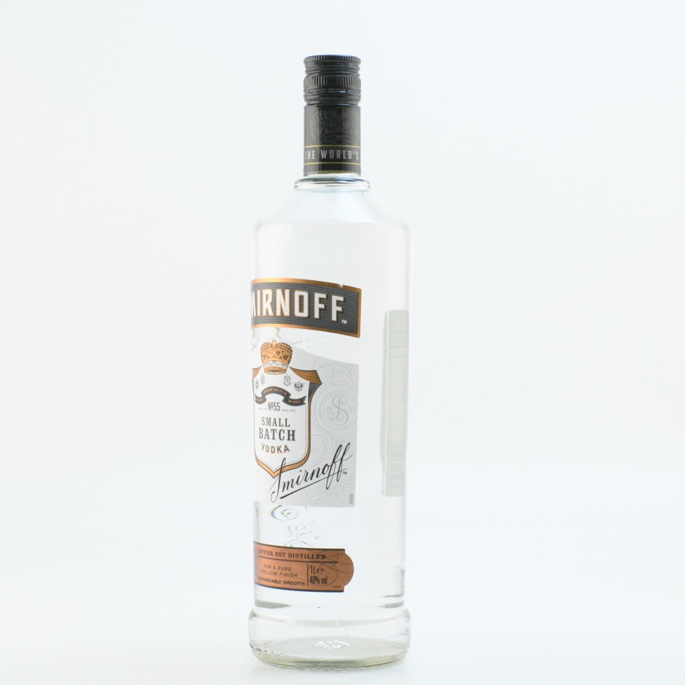 Smirnoff Black Label Vodka 40% 1,0l