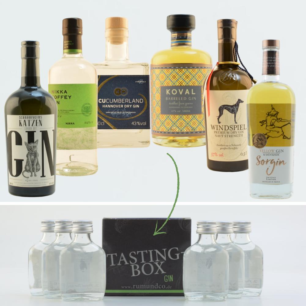 Gin Tasting Set: Kenner Box Nr. 1 6x0,02l