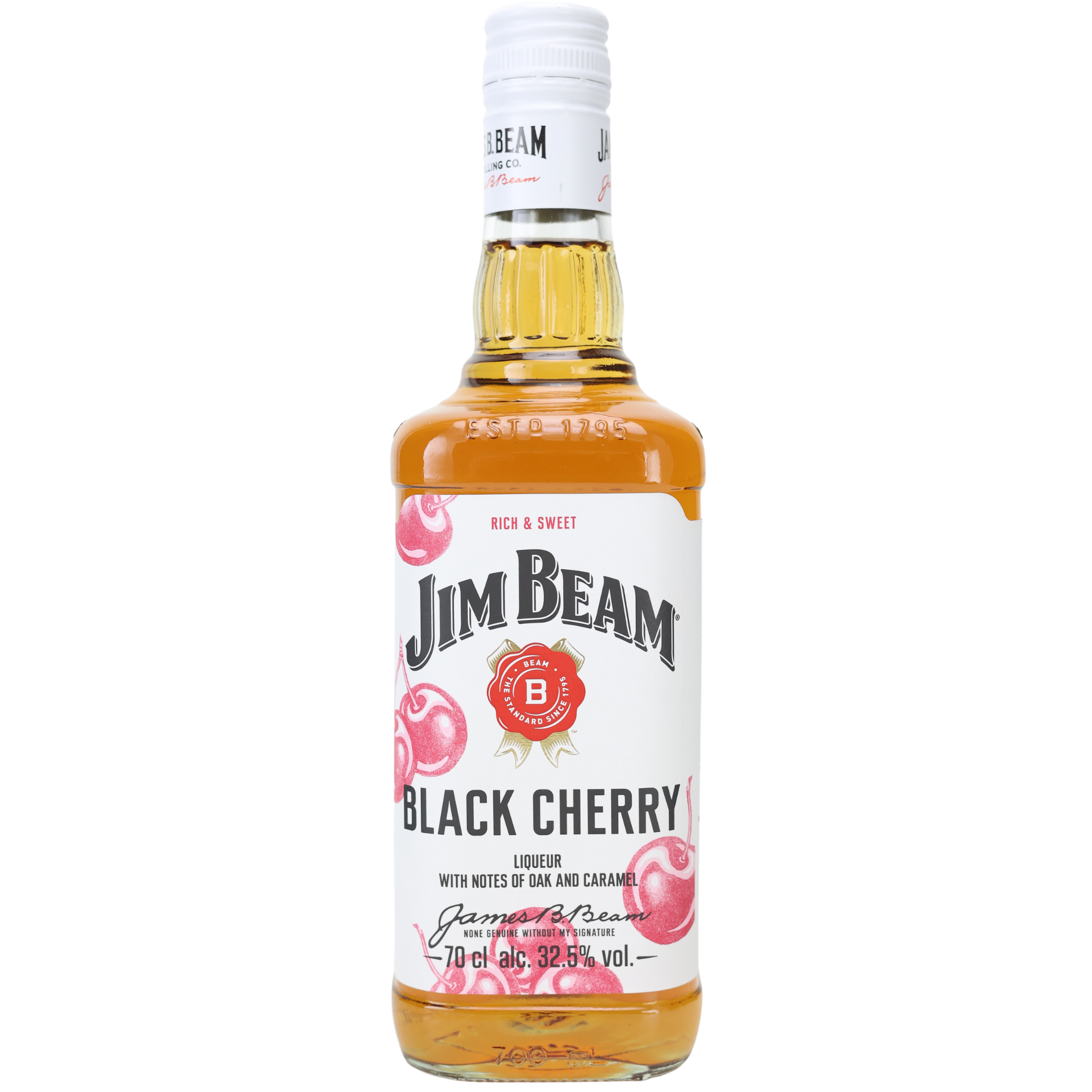 Jim Beam Red Stag Black Cherry Likör 32,5% 1l