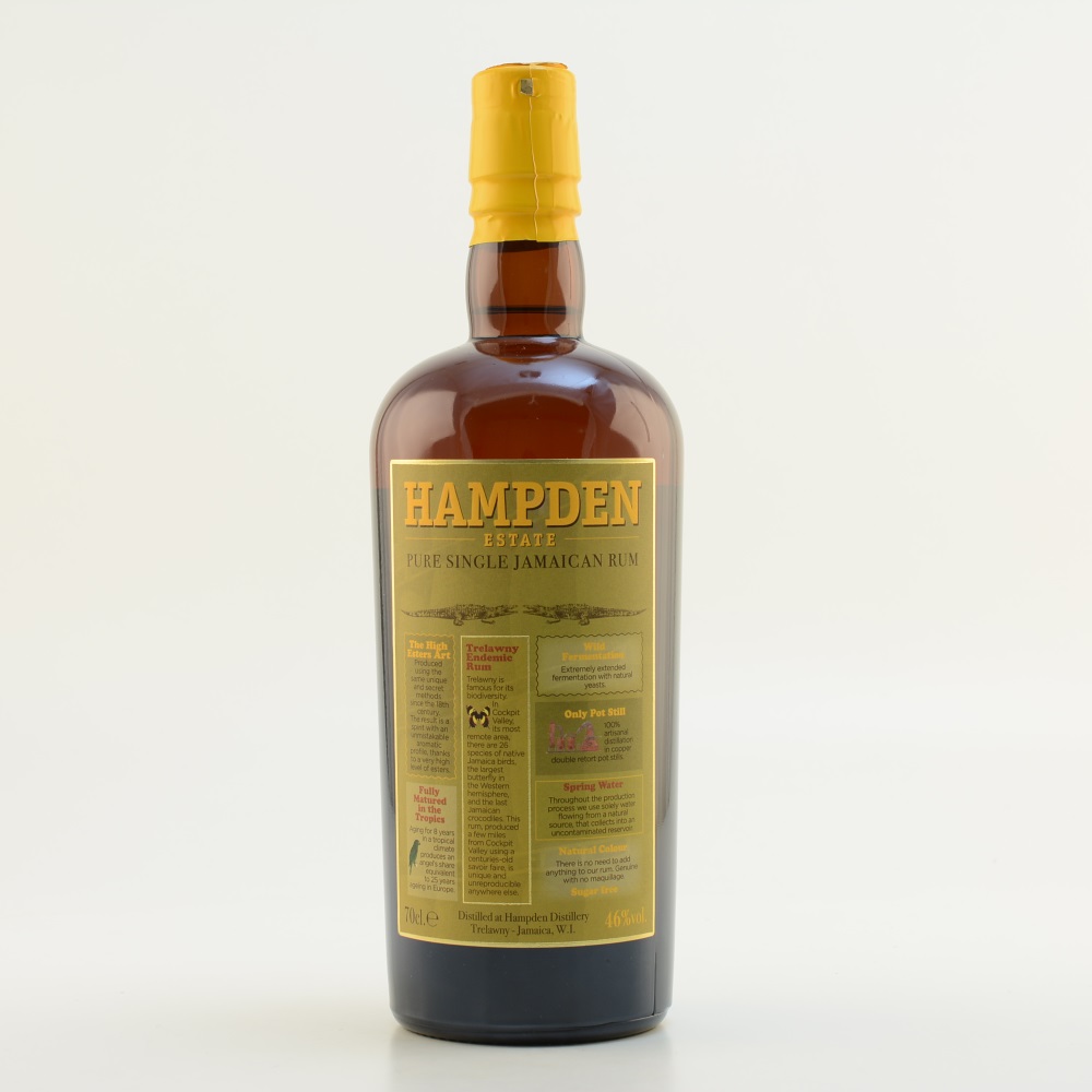 Hampden Estate Pure Single Jamaican Rum 46% 0,7l