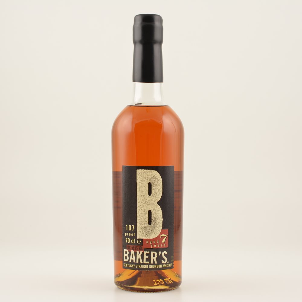 Bakers 107 Proof 7 Jahre Bourbon Whiskey 53,5% 0,7l