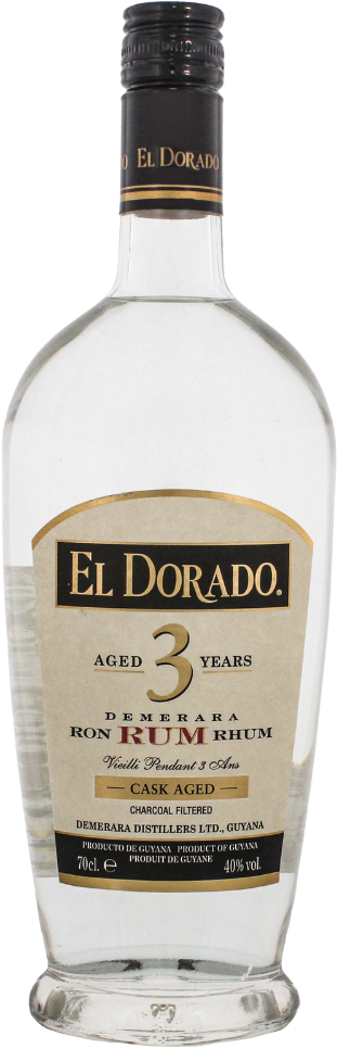 El Dorado Rum White 3 Jahre 40% 0,7l