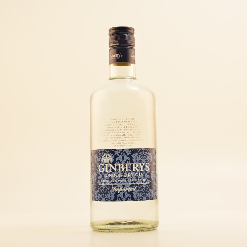 Ginbery´s Gin London Dry Gin 37,5% 0,7l