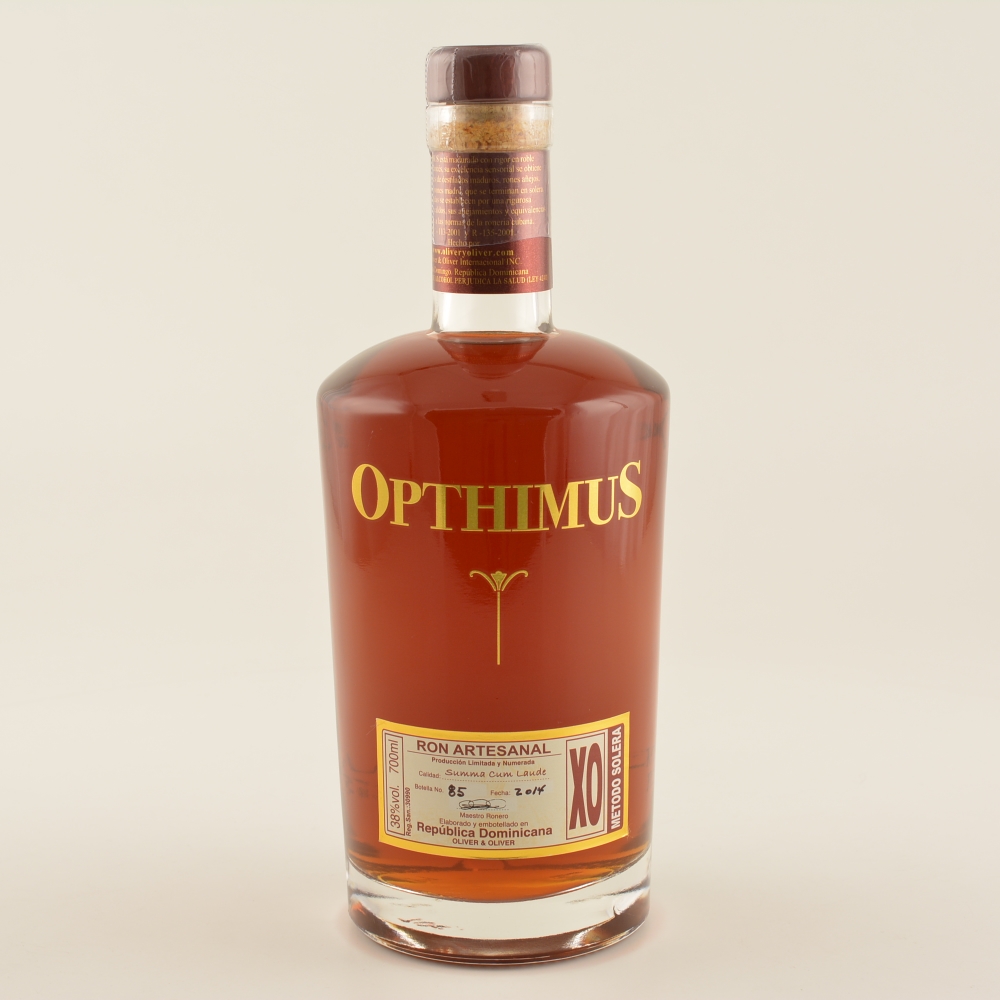 Opthimus XO Rum summa cum laude 38% 0,7l