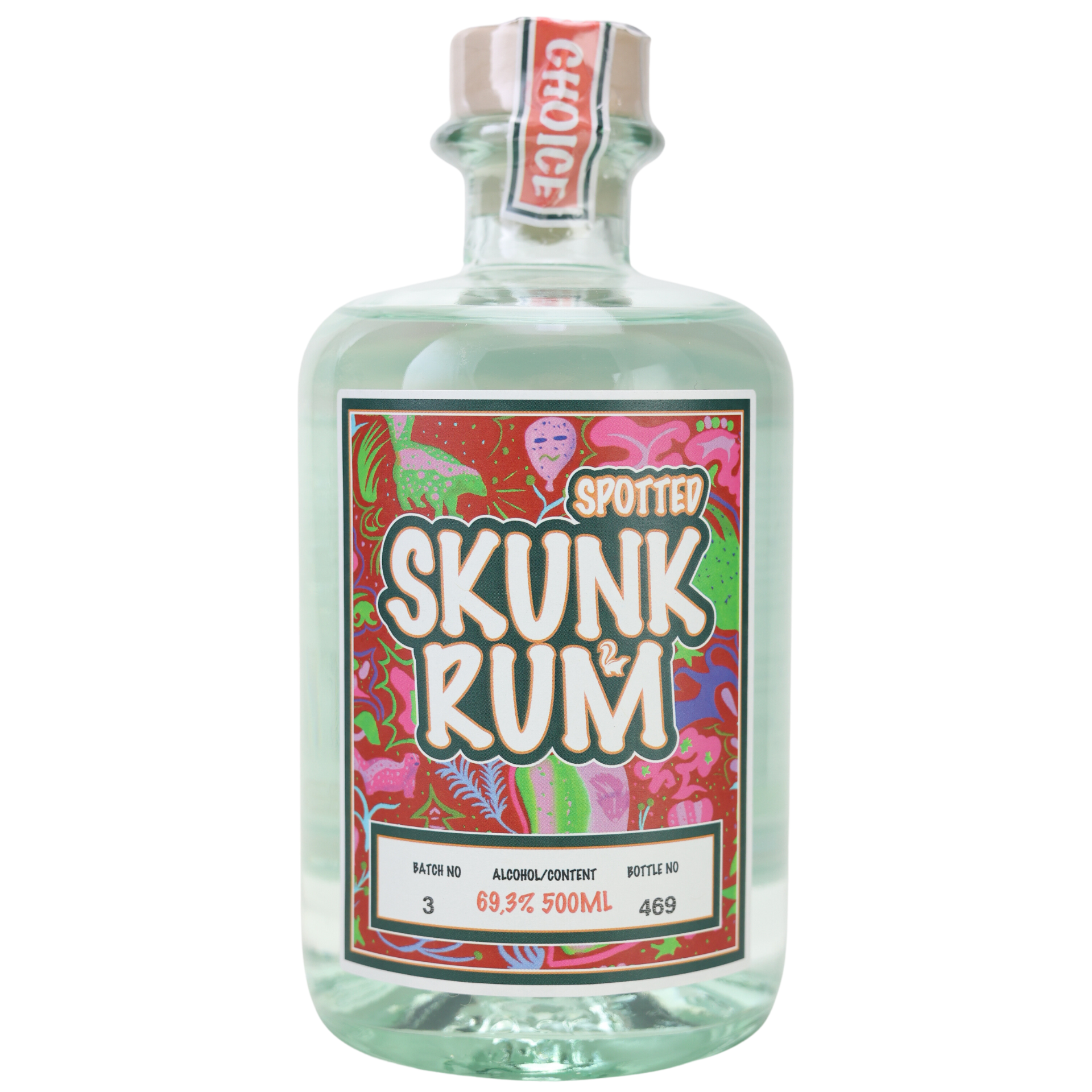 Spotted SKUNK Rum 69,3% 0,5l