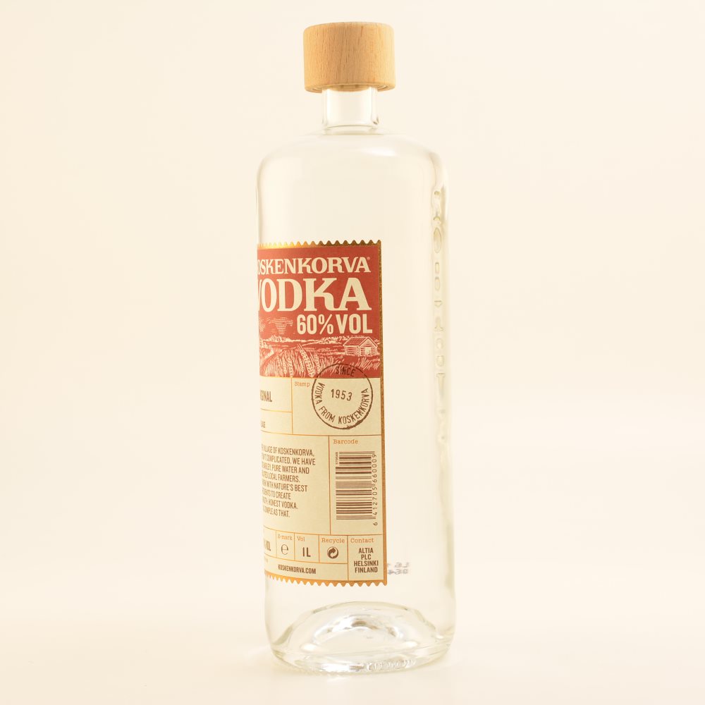 Koskenkorva 013 Vodka 60% 1,0l