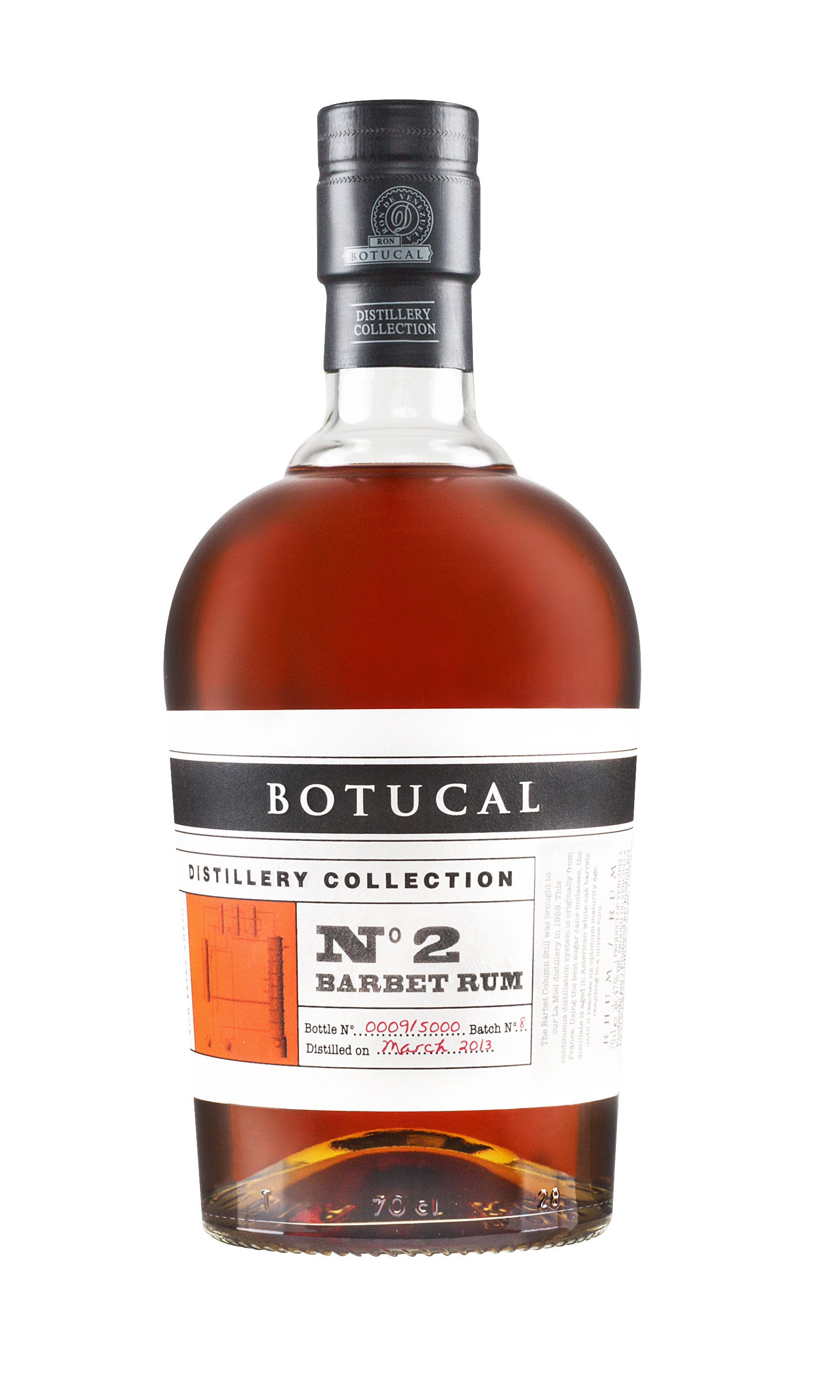 Ron Botucal Distillery Collection No. 2 Barbet Rum 47% 0,7l