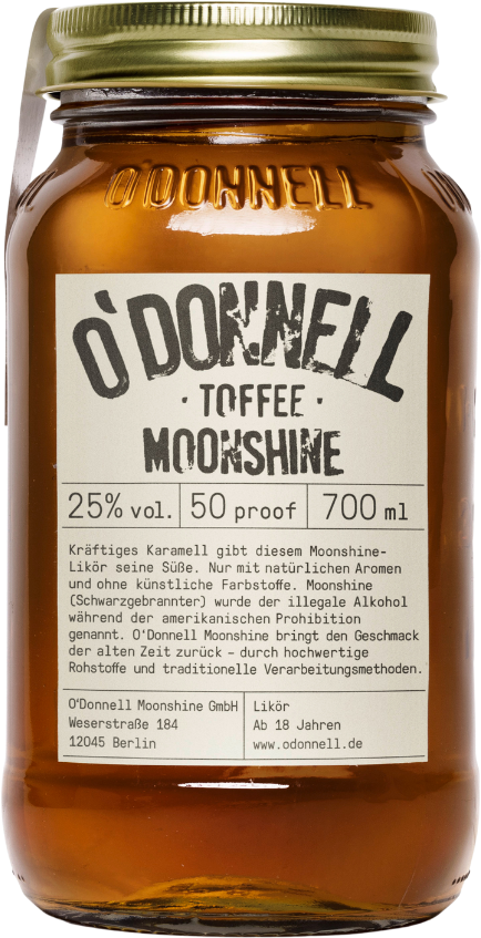 O'Donnell Original Moonshine "Toffee" 25% 0,7l