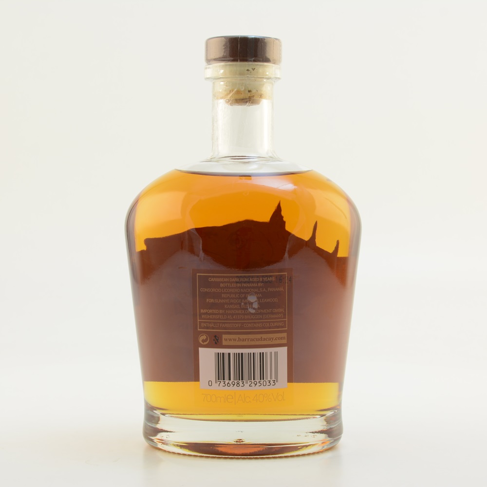 BC Caribbean Dark Rum 8 Jahre 40% 0,7l