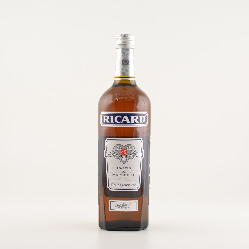 Ricard Pastis 45% 1,0l