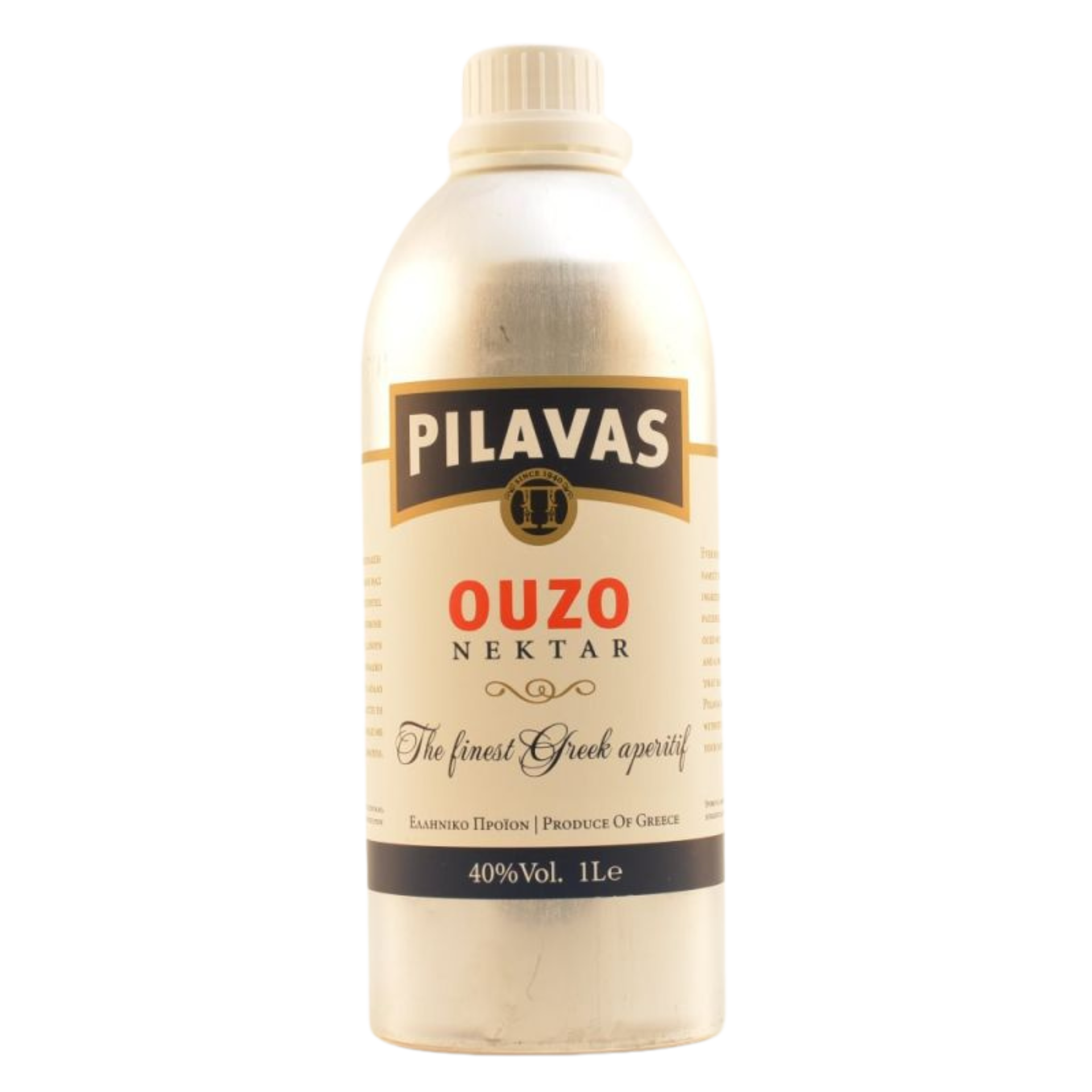Ouzo Nektar Pilavas in Aluflasche 40% 1,0l