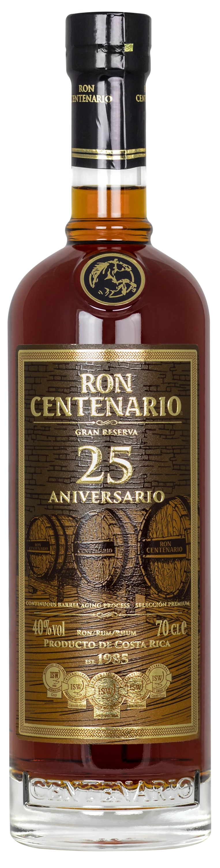 Reserva Jahre 25 40% Ron 0,7l Gran Centenario