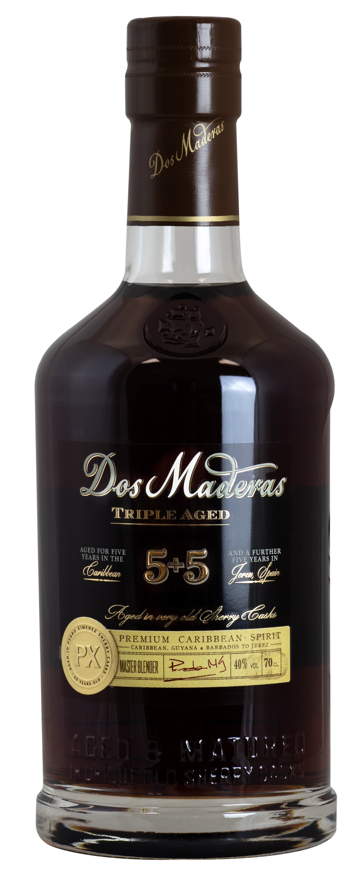 Dos Maderas PX 5+5 40% 0,7l Triple Jahre Aged Rum