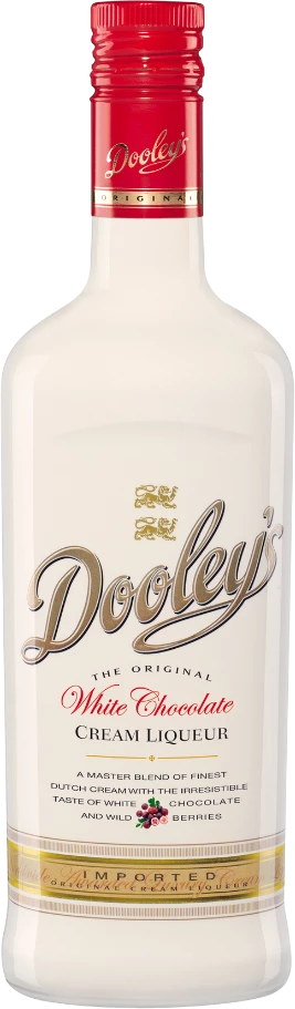 Versandhandel im Ausland! Dooleys White Chocolate Cream Liqueur 15% 0,7l