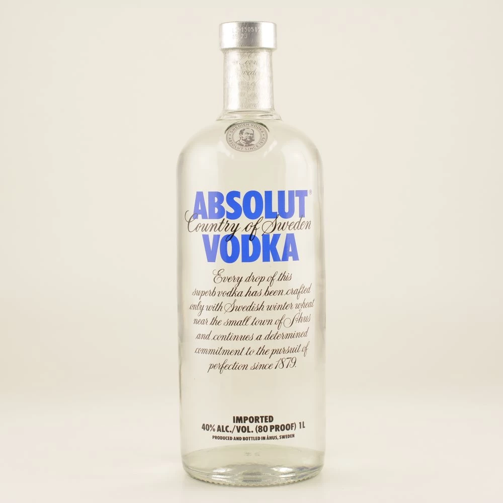 Vodka Absolut Blue 1,0l 40%